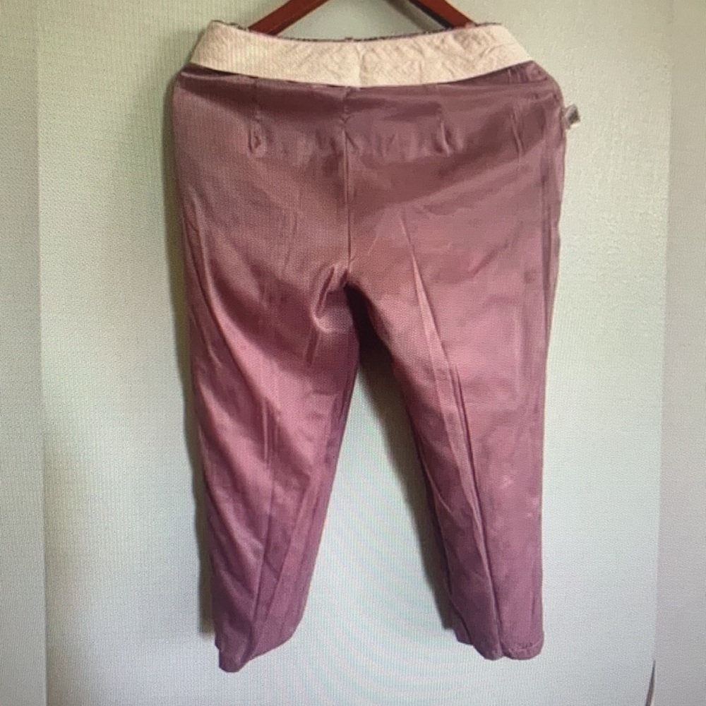 Pink Geometric Patterned Pants - Picture 3 of 5